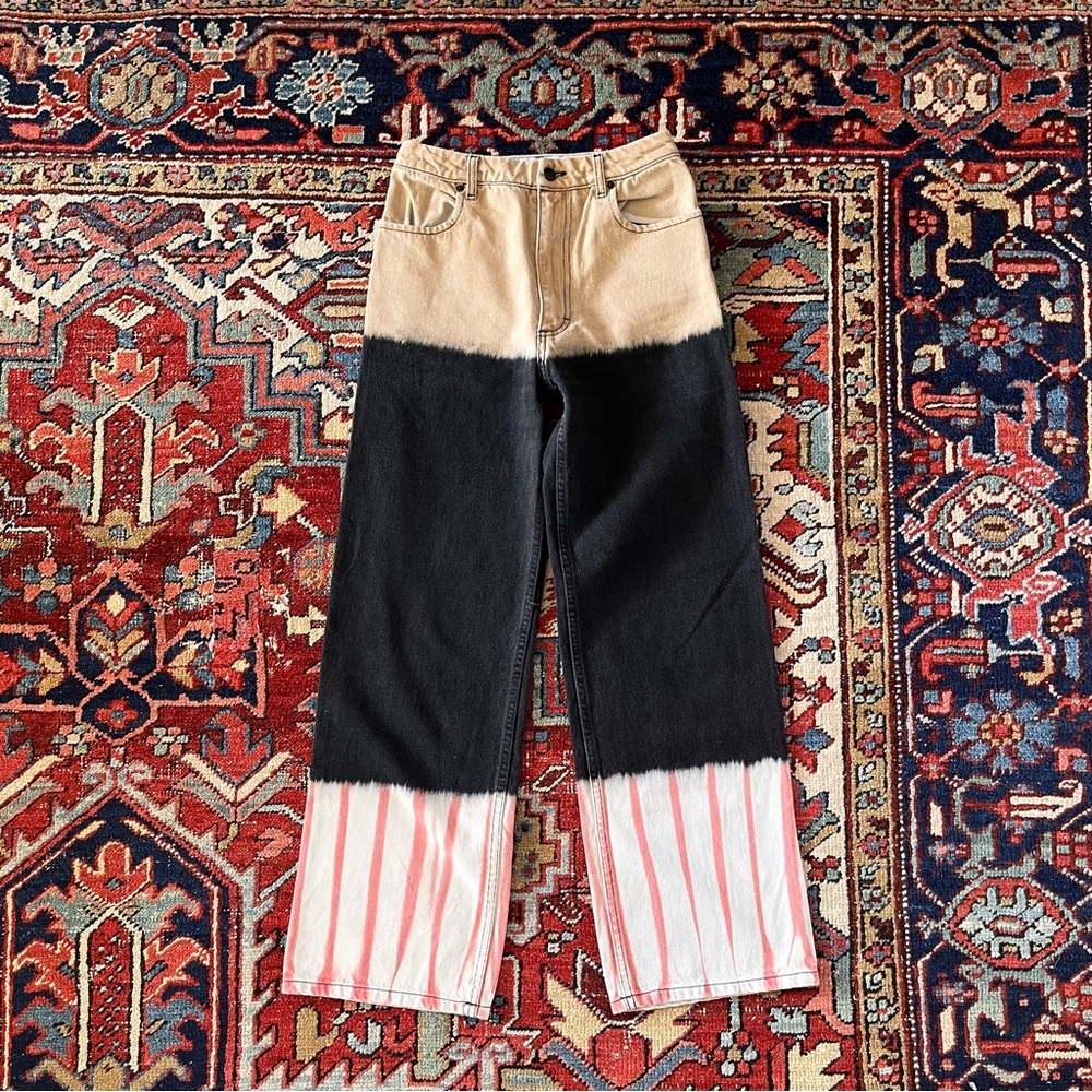 Eckhaus Latta Dyed Denim El Jeans